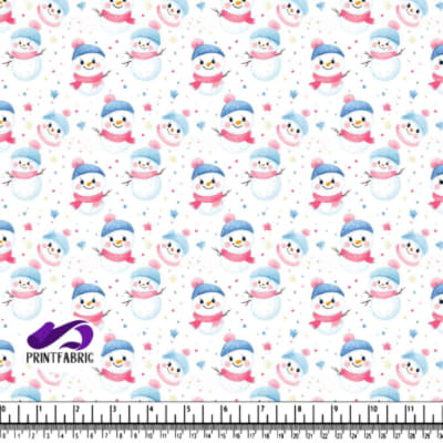 Playful Snowmen Pattern