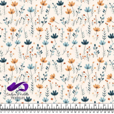 Colorful Floral Pattern for Home Decor