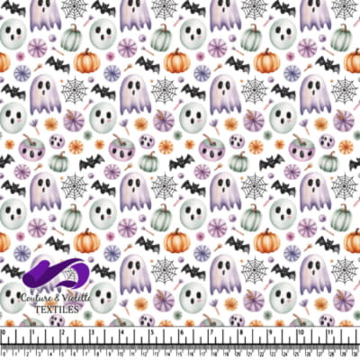 Watercolor Halloween pattern