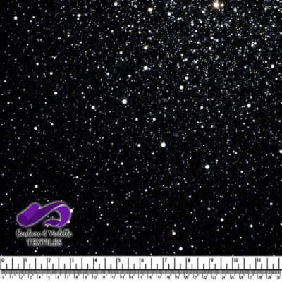 Ciel Noir Étoilé Imprimé