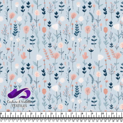 Delicate Pastel Floral Pattern