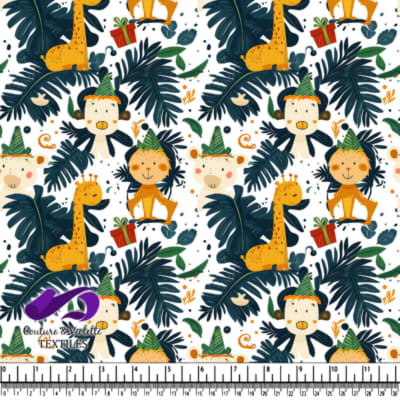 Animaux de Fête dans la Jungle