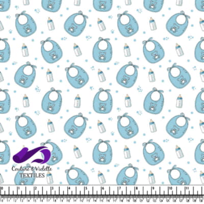 Baby Bottles and Bibs Pattern