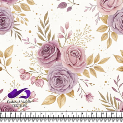 Motif de Bouquet Floral Vintage
