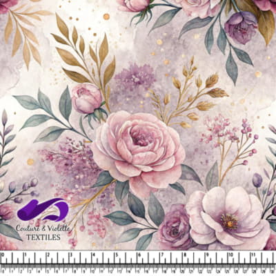 Motif Floral Vintage