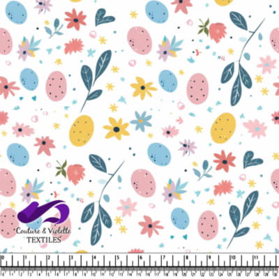 Motif Floral de Pâques au Printemps