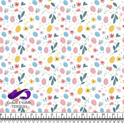 Motif Floral de Pâques au Printemps