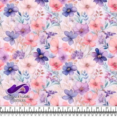 Soft Pastel Floral Pattern