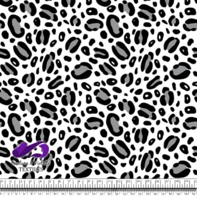 Animal texture - Cheetah in black and white