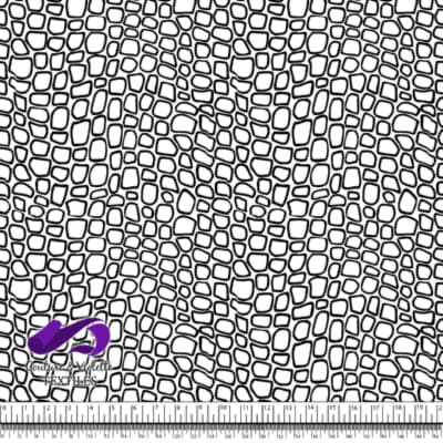 Animal texture - Crocodile in black and white