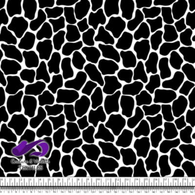 Animal texture - Giraffe in color Black and white