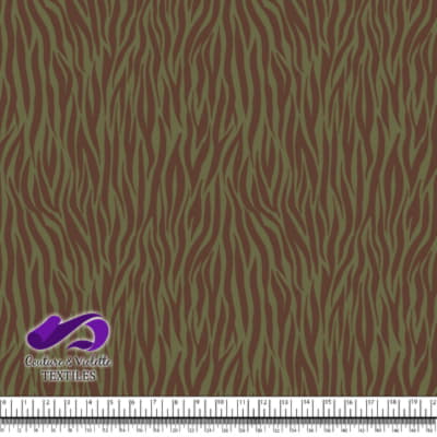 Animal texture - Zebra with color olive and brown