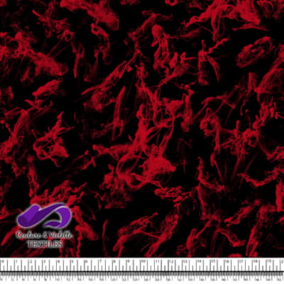 Canada 2022 - Steam red on black