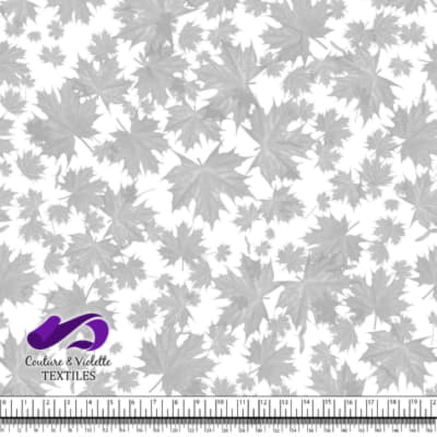 Canada 2022 - Red mix leaf on white