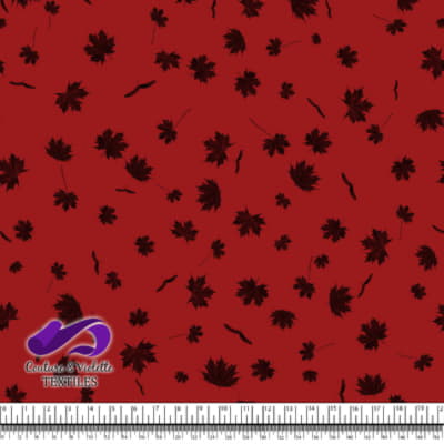 Canada 2022 - Small maple leaf on light red