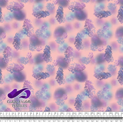 Dragons - Textured first blush pink background univers