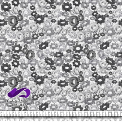 Mechanic - Gears - White