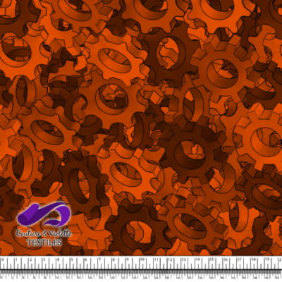 Mechanic - Texture gears - Dragon fire