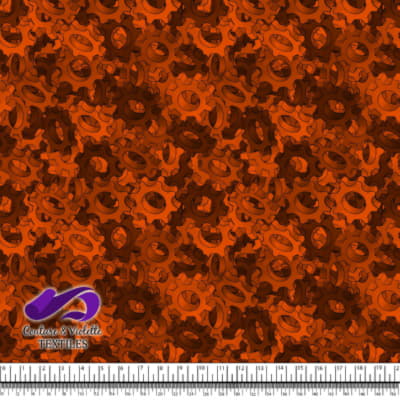 Mechanic - Texture gears - Dragon fire