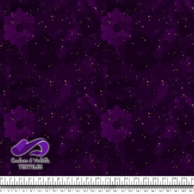 Honeycomb Webb -  Cosmic structure - Royal purple