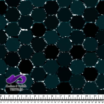 Honeycomb Webb -  Grid cosmic - Dark sarcelle