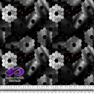 Honeycomb Webb -  Cosmic with stars - Dark gray