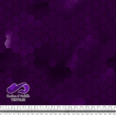 Honeycomb Webb - Structure - Royal purple