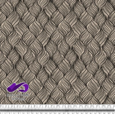 Nature Geometry - Oats on tapioca background