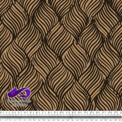 Nature Geometry - Oats on iced coffee background