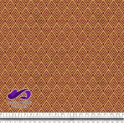 Geo art déco - Triangles gold - Winery