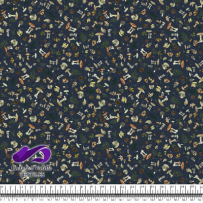 Vintage mushroom - Wild mushrooms - Blueberry