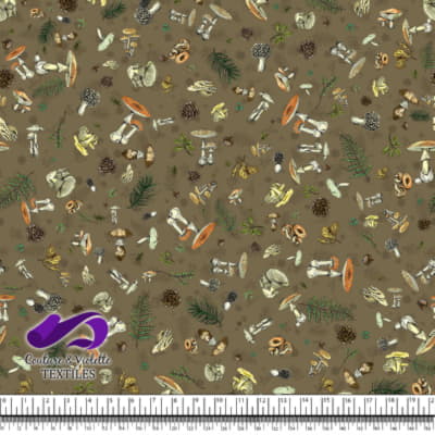 Vintage mushroom - Wild mushrooms - Martini olive