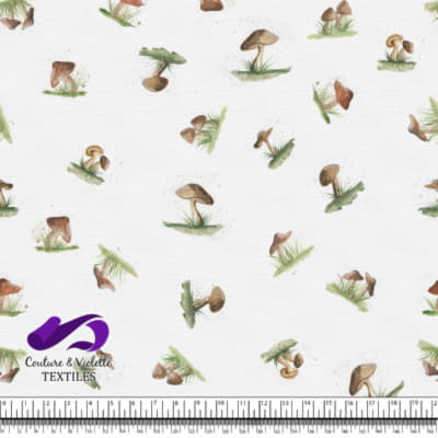 Petits champignons - Earthy Sprout - White