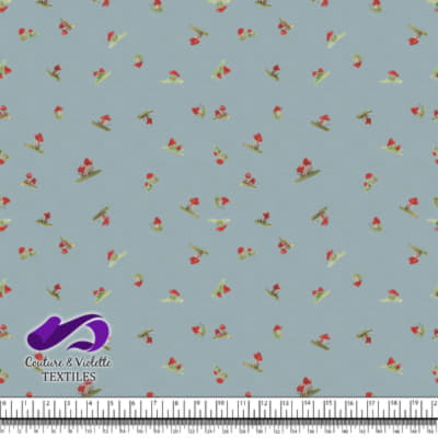 Petits champignons - Charming Cap -  Blue cloud