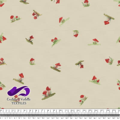 Petits champignons - Charming Cap - Rice milk cloud