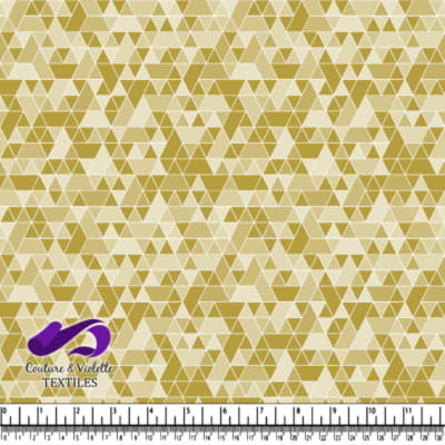 Triangles sport - White and yellow