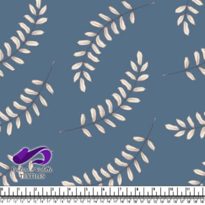 Wedgewood - Leafs - Blue