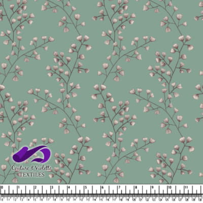 Wedgewood - Twigs - Granite green