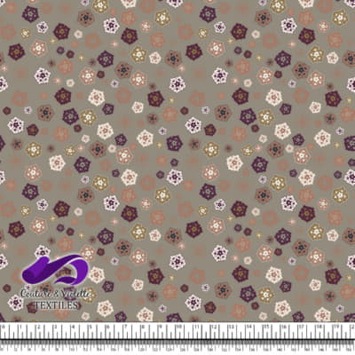Modern paisley - Flowers - Laurel Oak