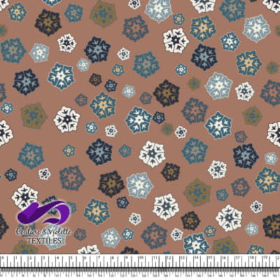 Modern paisley - Flowers - Mocha mouse