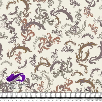Modern paisley - Ornements - Cannoli cream