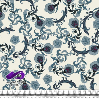 Modern Paisley - Story - Cannoli cream