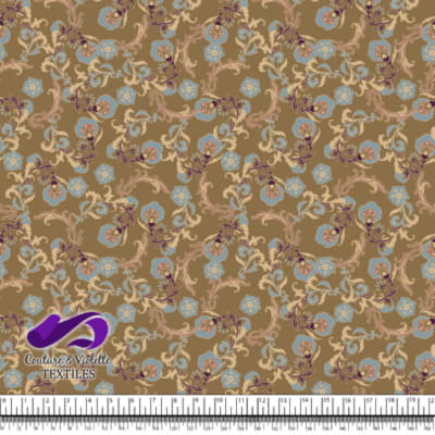 Modern Paisley - Story - Dulled Gold