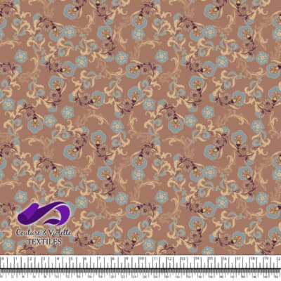 Modern Paisley - Story - Mocha mousse