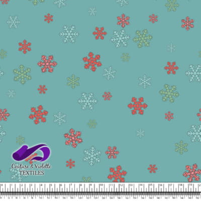 Johnny's XMAS - Snowflakes - Blue