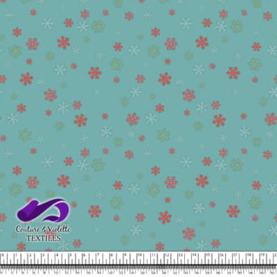 Johnny's XMAS - Snowflakes - Blue