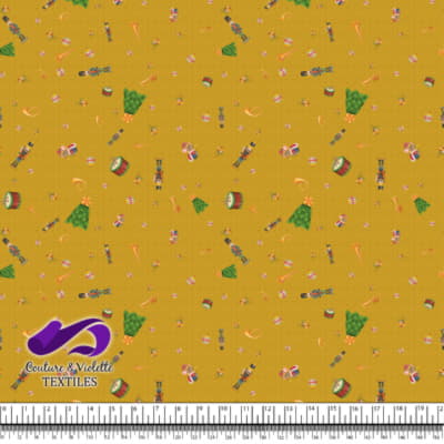 Christmas Nutcracker - Story - Golden yellow