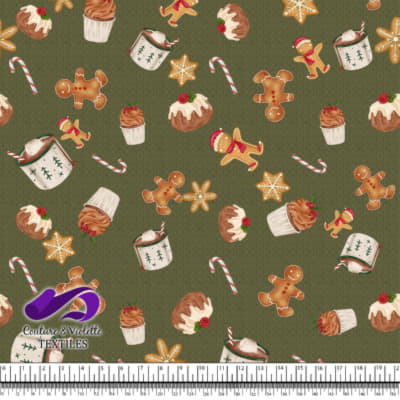 Christmas Nutcracker - Gingerbread - Olive