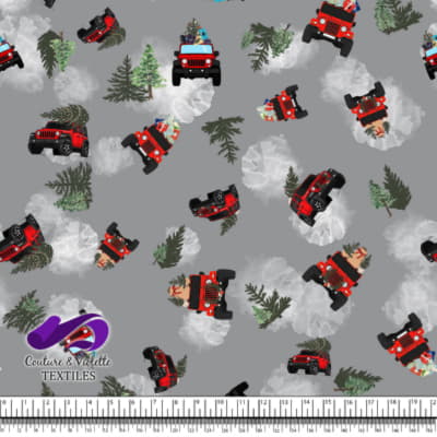 Noel country charm - 4x4 - Ultimate gray