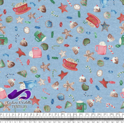 Noël country charm - Sweets - Clear sky blue